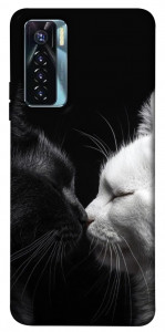Чохол Black and white cats для TECNO Camon 17 Pro