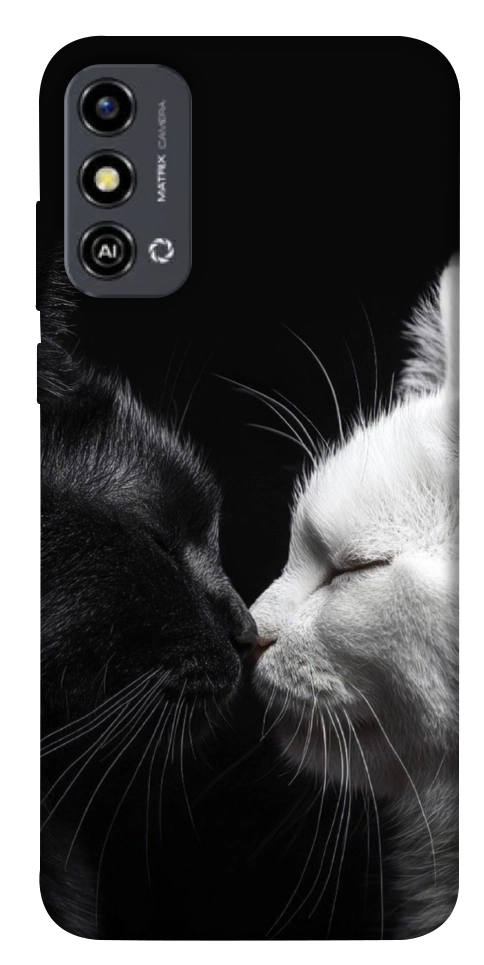Чехол Black and white cats для ZTE Blade A53