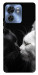 Чохол Black and white cats для Motorola Edge 40
