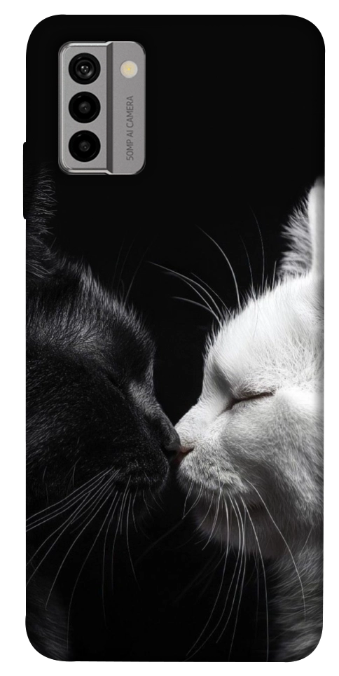 Чохол Black and white cats для Nokia G22