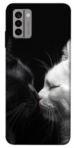Чохол Black and white cats для Nokia G22