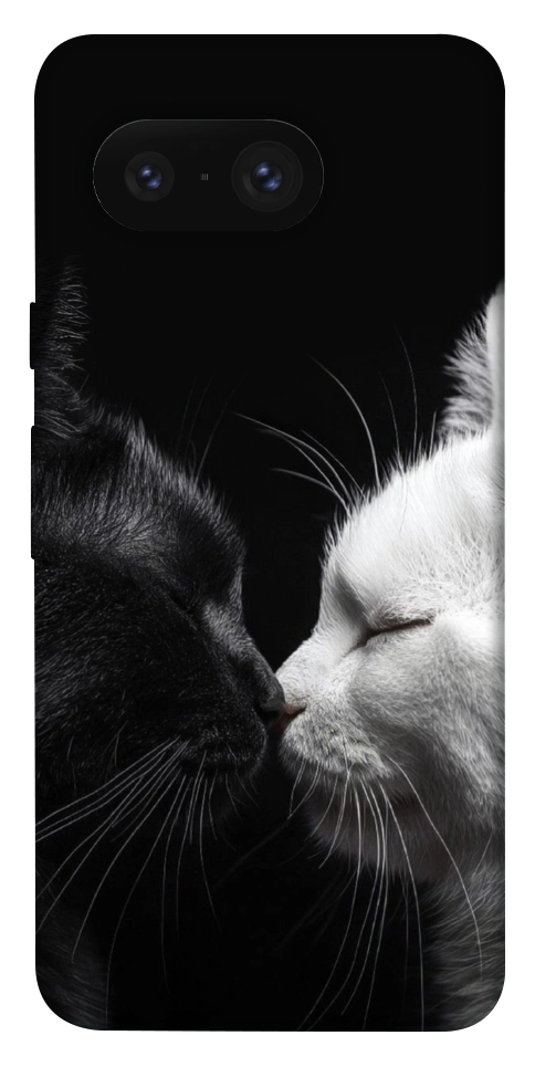 Чехол Black and white cats для Google Pixel 8
