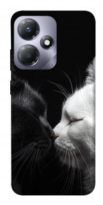 Чехол Black and white cats для Infinix Hot 30i