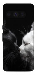 Чехол Black and white cats для Google Pixel 8 Pro