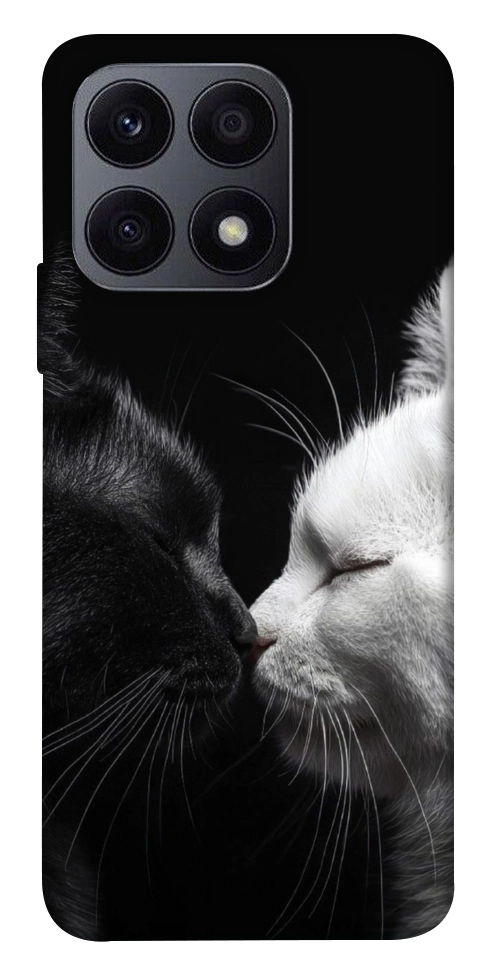 Чехол Black and white cats для Huawei Honor X8a