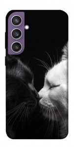 Чехол Black and white cats для Galaxy S23 FE