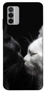 Чохол Black and white cats для Nokia G42