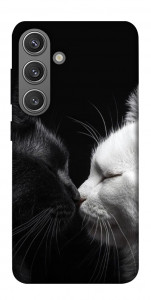 Чехол Black and white cats для Galaxy S24+