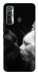 Чохол Black and white cats для TECNO Camon 17