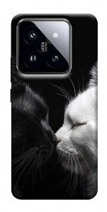 Чехол Black and white cats для Xiaomi 14 Pro