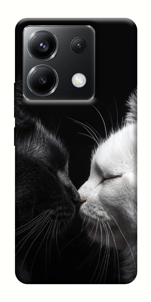 Чехол Black and white cats для Xiaomi Poco X6
