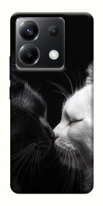 Чехол Black and white cats для Xiaomi Poco X6