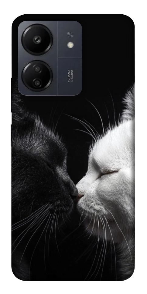 Чехол Black and white cats для Xiaomi Poco C65
