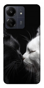 Чехол Black and white cats для Xiaomi Poco C65