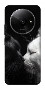 Чохол Black and white cats для Xiaomi Redmi A3