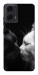 Чохол Black and white cats для Motorola Moto G24