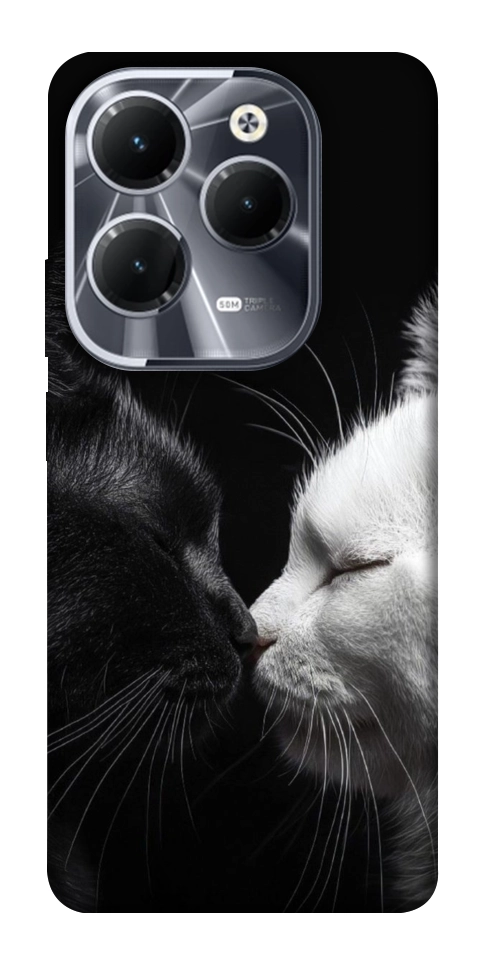 Чехол Black and white cats для Infinix Hot 40