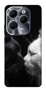 Чехол Black and white cats для Infinix Hot 40 Pro