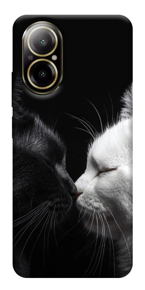 Чехол Black and white cats для Realme C67 4G