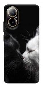Чехол Black and white cats для Realme C67 4G