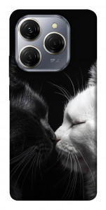 Чехол Black and white cats для TECNO Spark 20 Pro