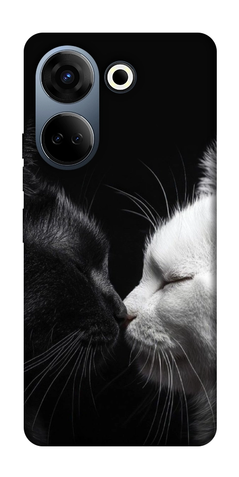 Чехол Black and white cats для TECNO Camon 20 Pro (CK7n)
