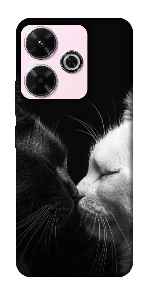 Чехол Black and white cats для Xiaomi Redmi 13 4G
