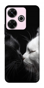 Чехол Black and white cats для Xiaomi Redmi 13 4G