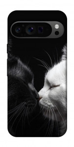 Чехол Black and white cats для Google Pixel 9 Pro