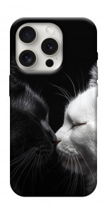 Чохол Black and white cats для iPhone 16 Pro Max