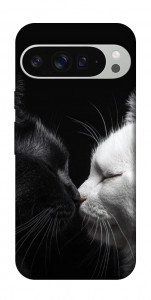 Чохол Black and white cats для Google Pixel 9 Pro XL