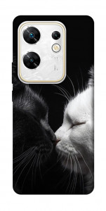 Чохол Black and white cats для Infinix Zero 30 4G
