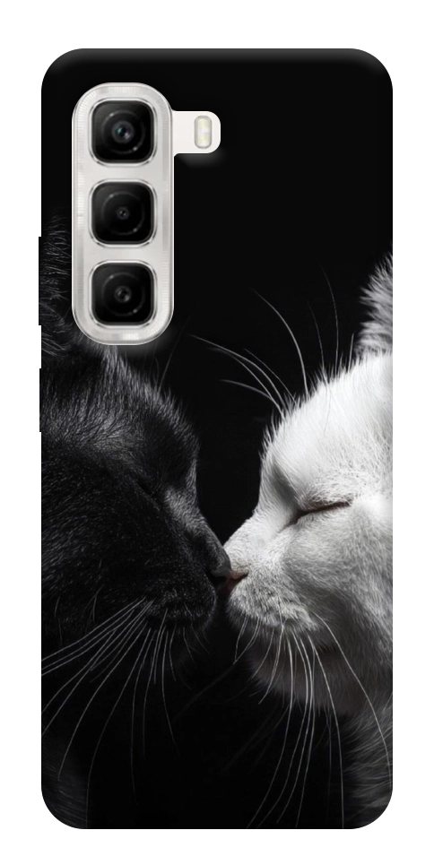 Чехол Black and white cats для Infinix Hot 50 4G