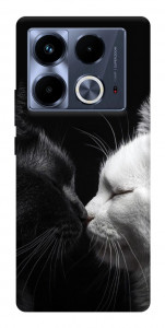 Чохол Black and white cats для Infinix Note 40 4G