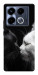 Чехол Black and white cats для Infinix Note 40 4G