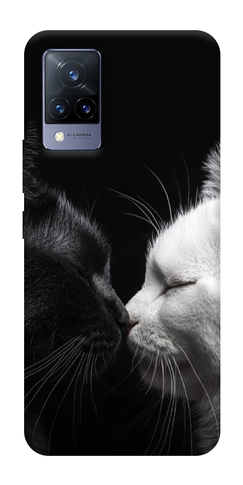 Чехол Black and white cats для Vivo V21