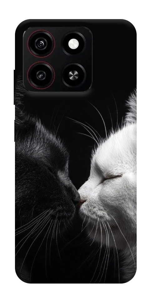 Чехол Black and white cats для ZTE Blade A35 4G