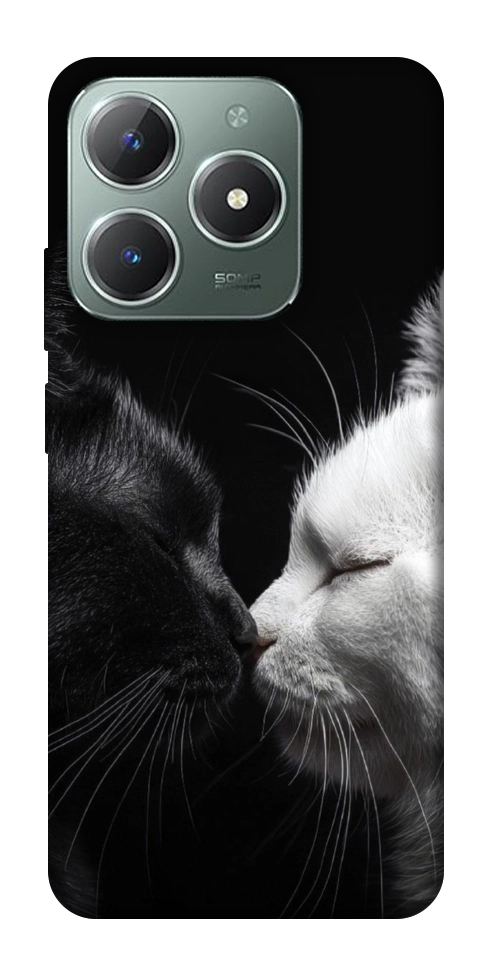 Чохол Black and white cats для Realme C61