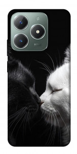 Чехол Black and white cats для Realme C61