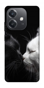 Чохол Black and white cats для Oppo A3 4G