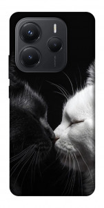 Чохол Black and white cats для Xiaomi Redmi Note 14 5G