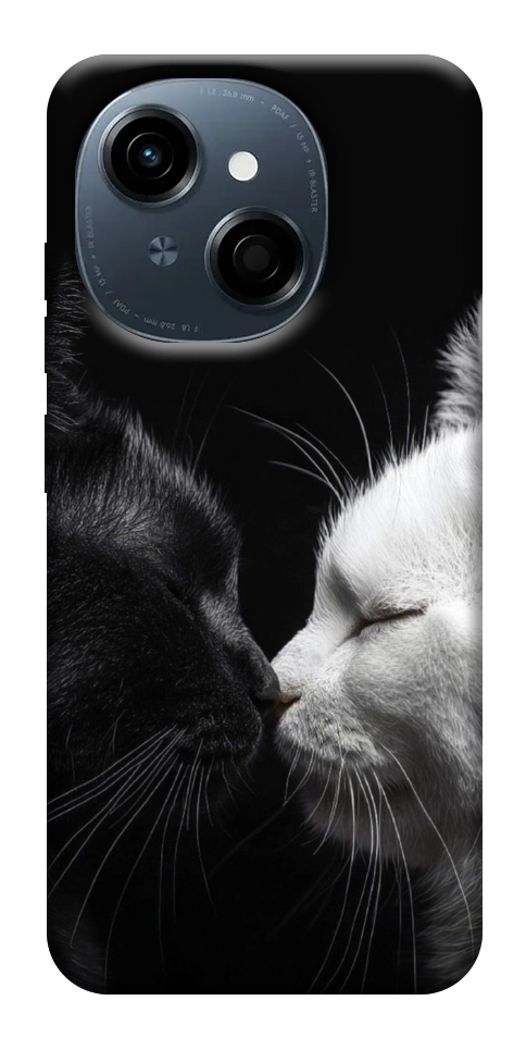 Чехол Black and white cats для TECNO Spark Go 1 (KL4)
