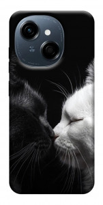 Чехол Black and white cats для TECNO Spark Go 1 (KL4)