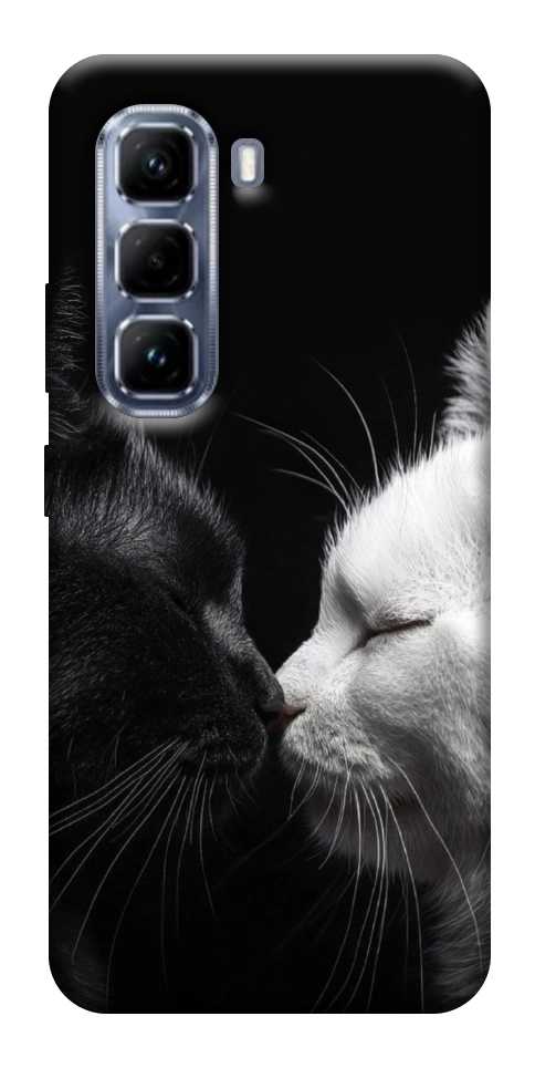 Чохол Black and white cats для Infinix Hot 50 Pro