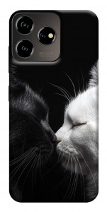 Чохол Black and white cats для ZTE Blade V50 Design 4G