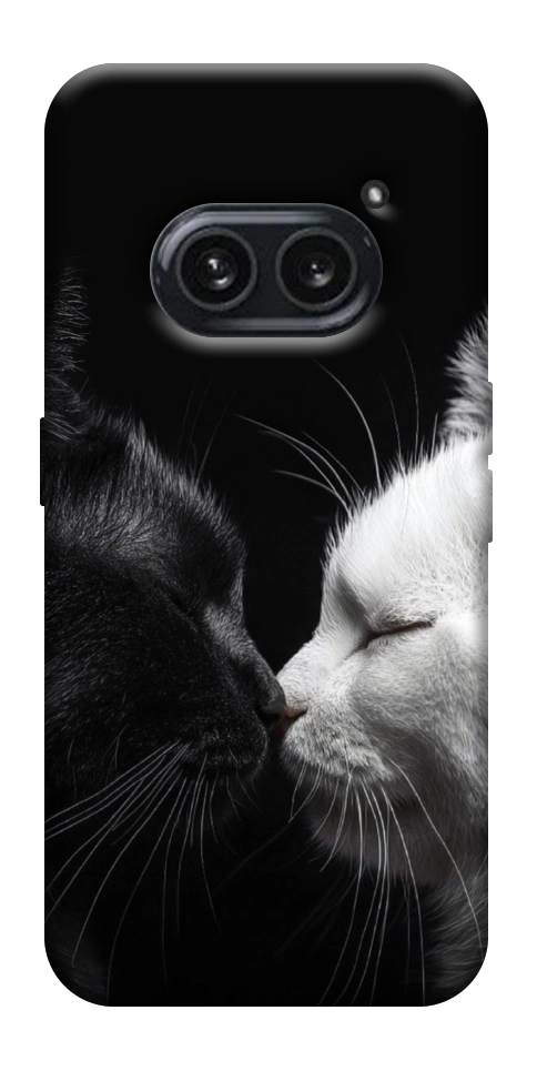 Чохол Black and white cats для Nothing Phone (2a)
