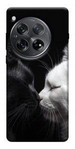 Чехол Black and white cats для OnePlus 12