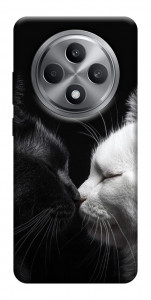 Чохол Black and white cats для Oppo Reno 12 F 4G