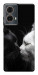 Чехол Black and white cats для Motorola Moto G85