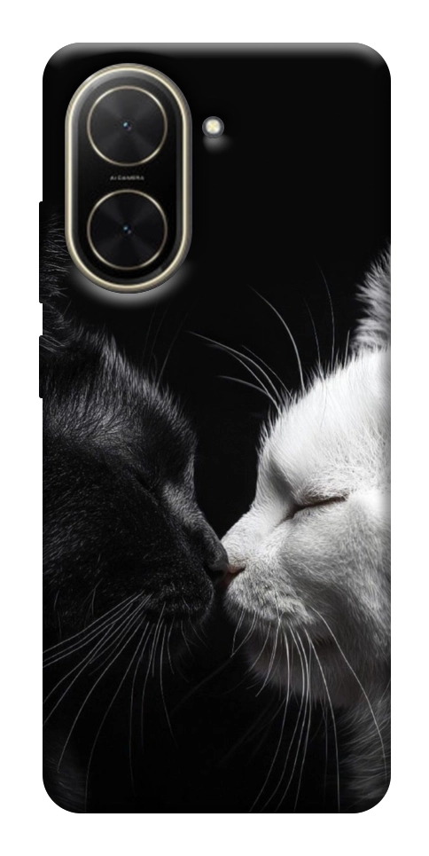 Чохол Black and white cats для Xiaomi Poco C71